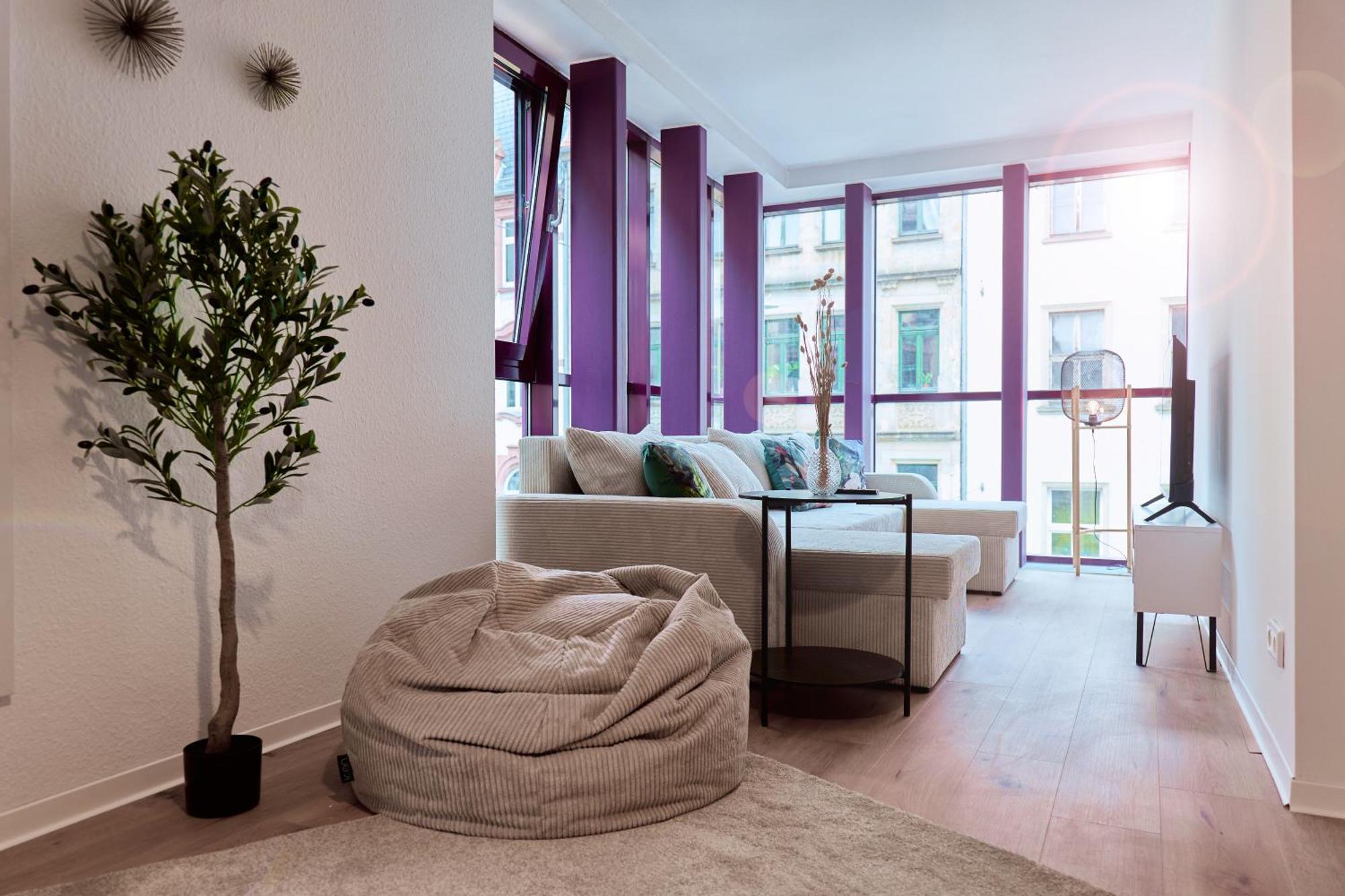Stylisches Apartment I Fahrstuhl I Bahnhofsnah 埃尔福特 外观 照片