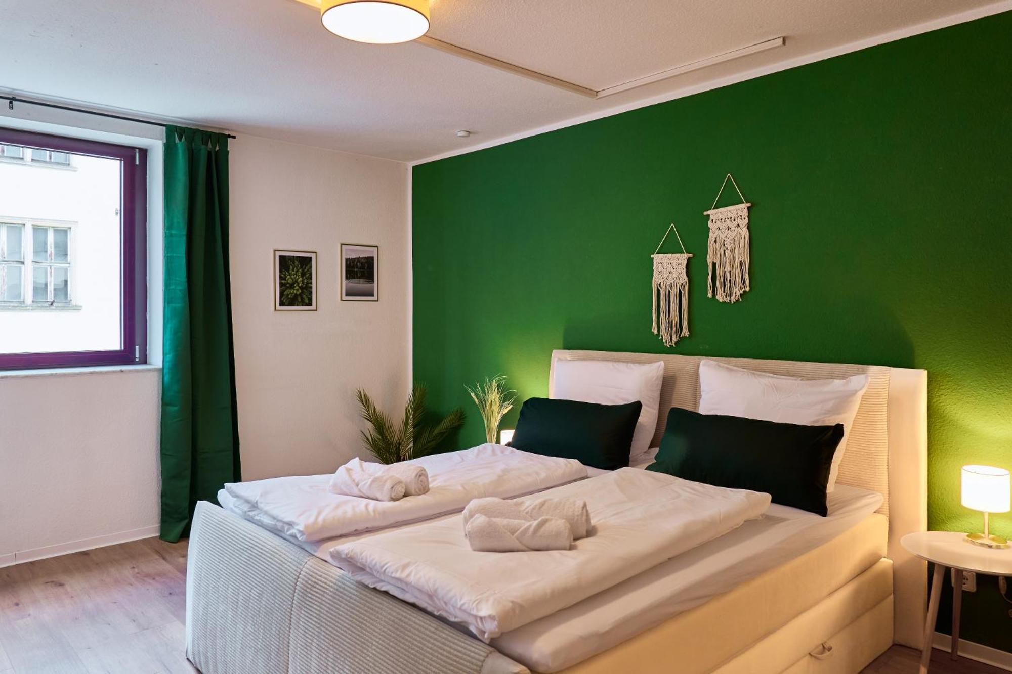Stylisches Apartment I Fahrstuhl I Bahnhofsnah 埃尔福特 外观 照片