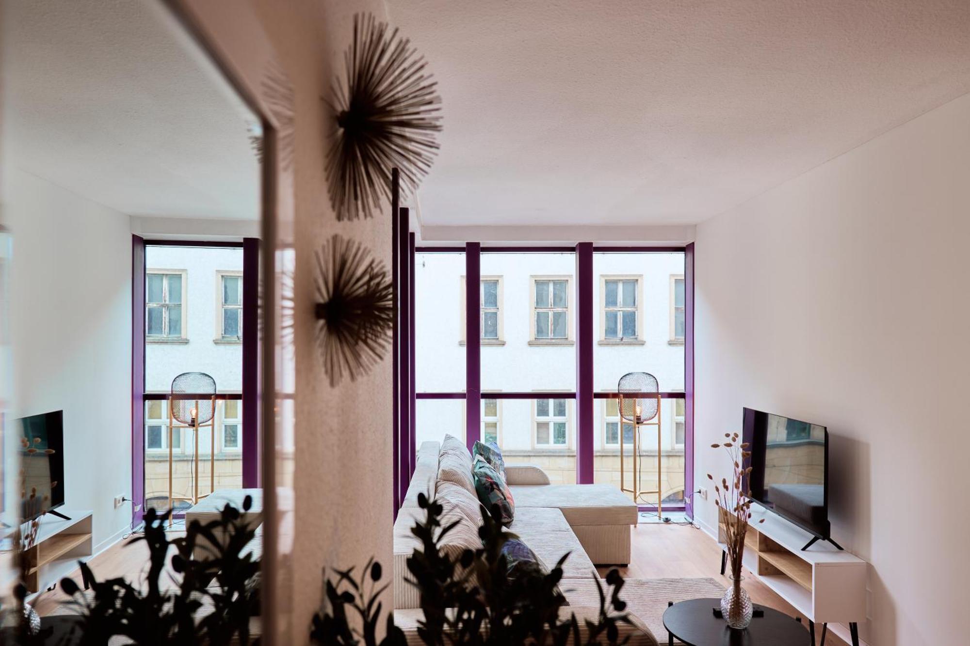 Stylisches Apartment I Fahrstuhl I Bahnhofsnah 埃尔福特 外观 照片