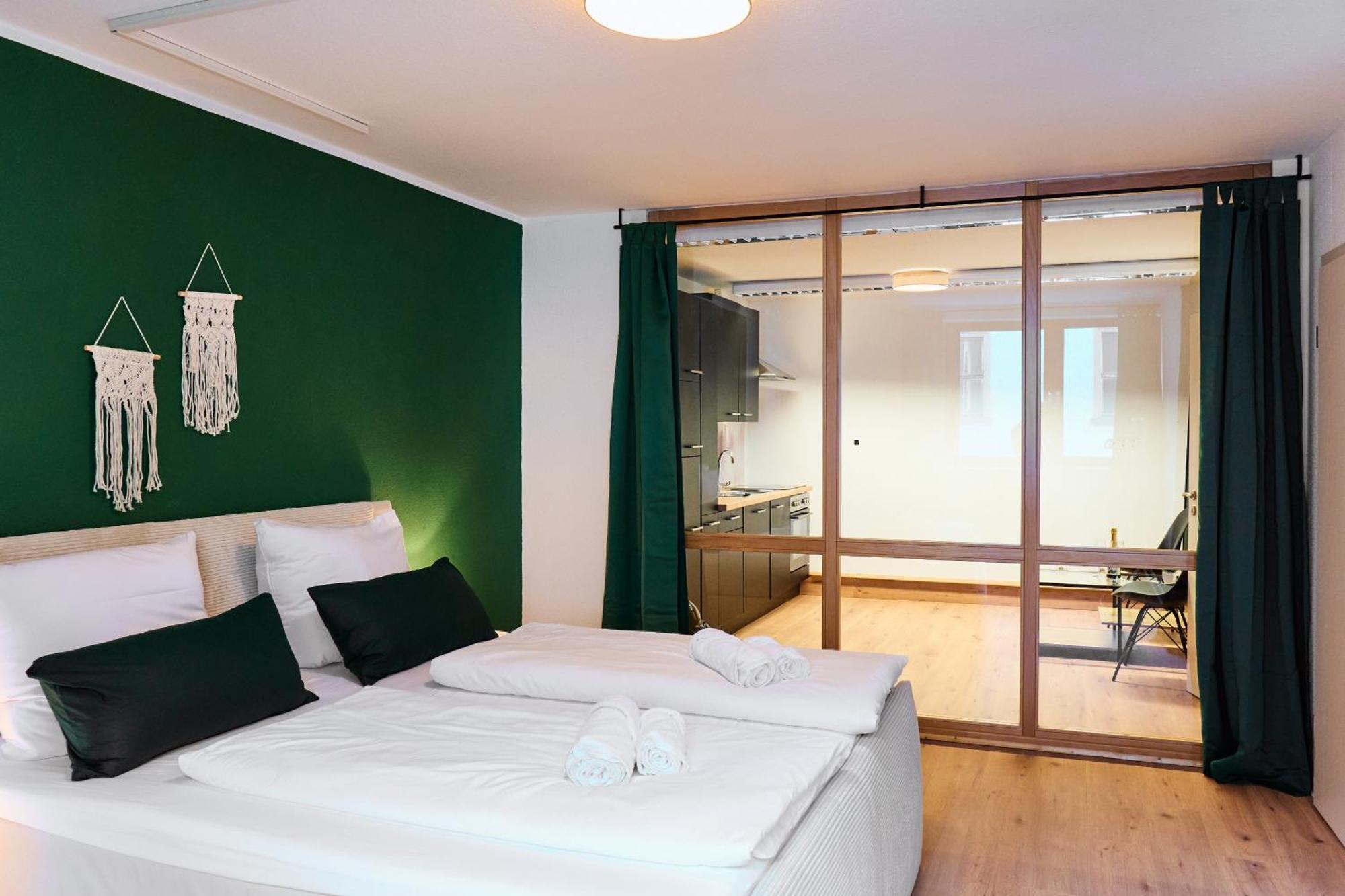 Stylisches Apartment I Fahrstuhl I Bahnhofsnah 埃尔福特 外观 照片