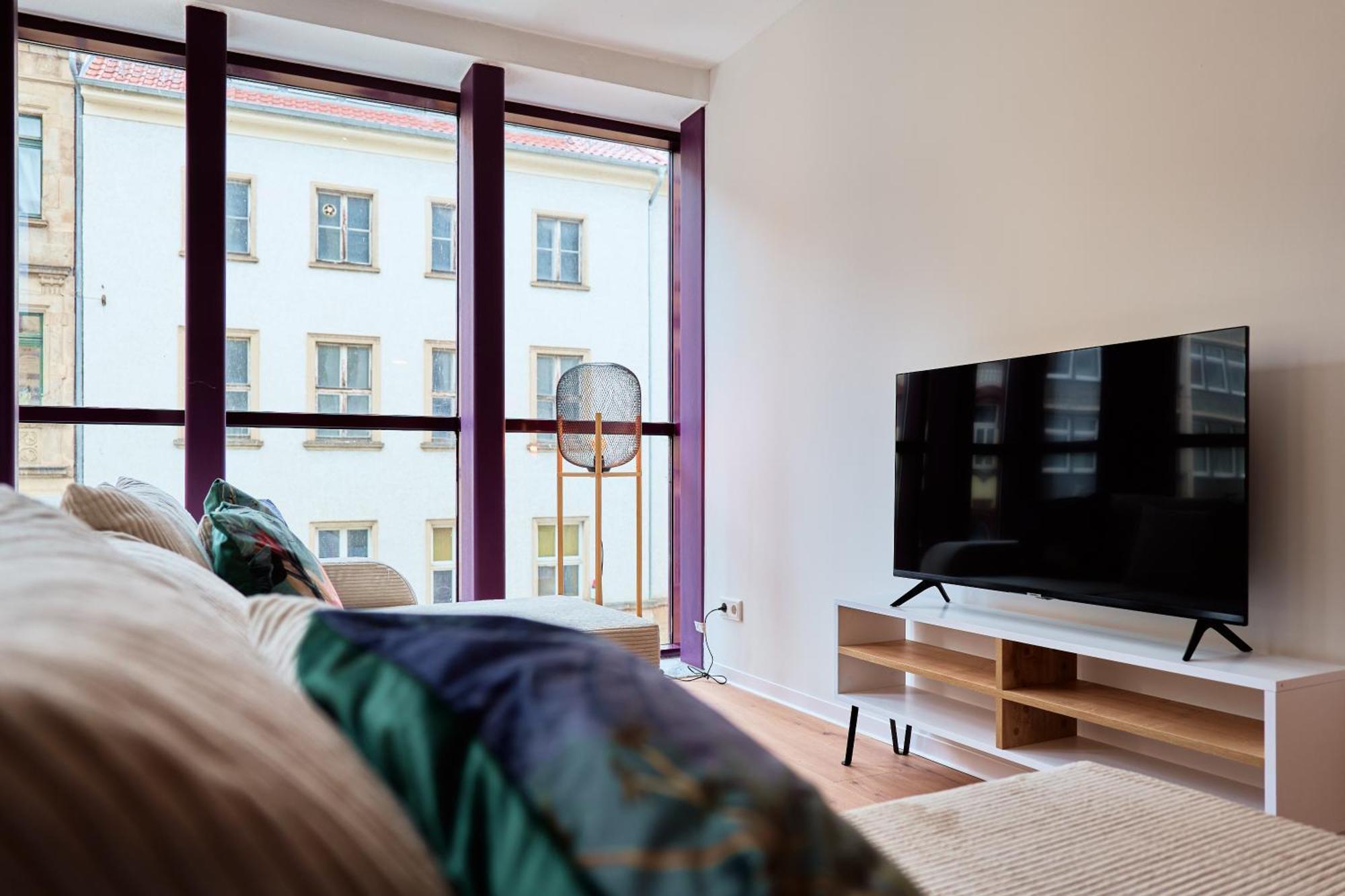 Stylisches Apartment I Fahrstuhl I Bahnhofsnah 埃尔福特 外观 照片