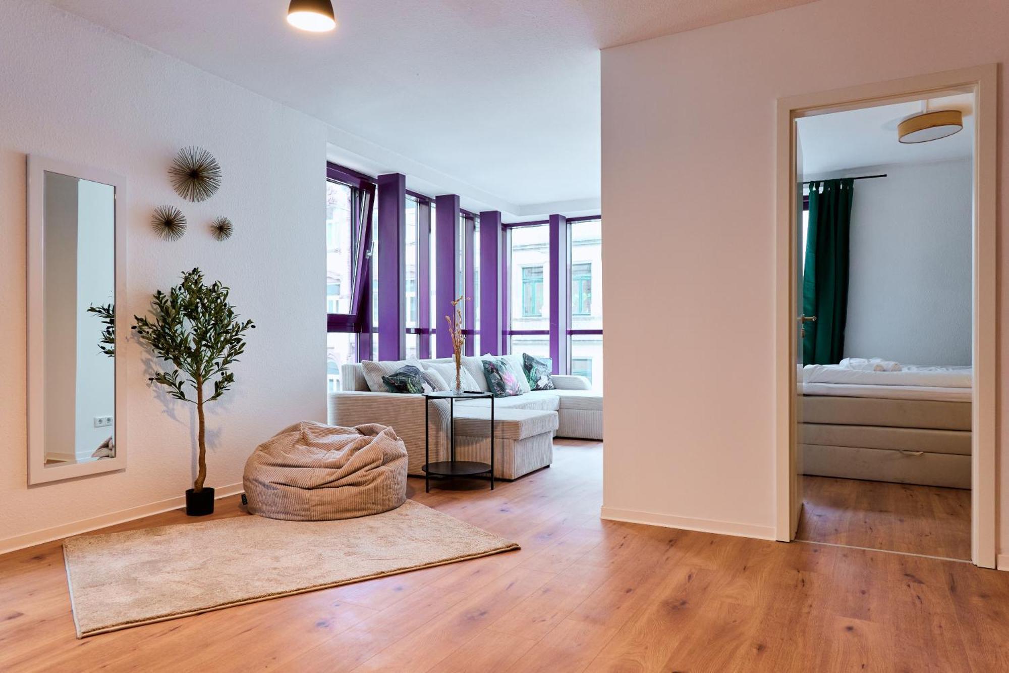 Stylisches Apartment I Fahrstuhl I Bahnhofsnah 埃尔福特 外观 照片